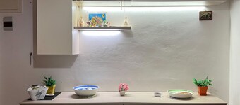 Maison de vacances 'Casetta Miky à deux pas de la mer' avec terrasse privée, Wi-Fi et climatisation