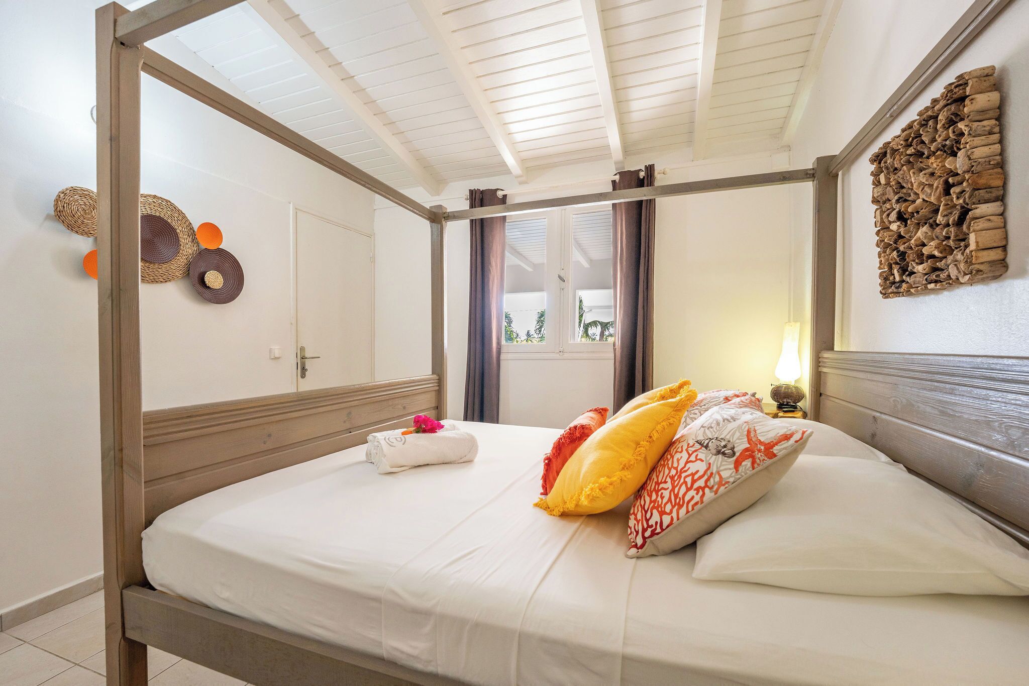 Hypo-allergenic bedding, individually decorated, individually furnished