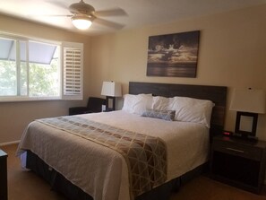 1 غرفة نوم ومكواة/لوح كي وواي فاي وملاءات أسرّة