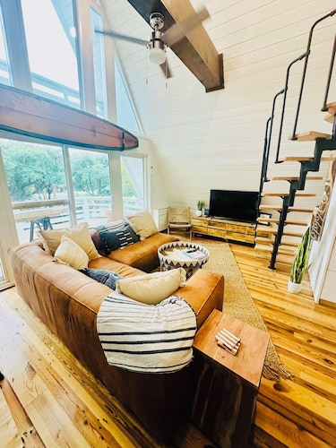 The Emerald Isle A-Frame • 2nd Row • Modern Surf Retreat