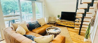 The Emerald Isle A-Frame • 2nd Row • Modern Surf Retreat