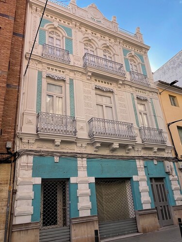 The blue house Sagunto