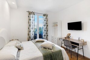 1 室のベッドルーム、アイロン / アイロン台、WiFi、ベッドシーツ