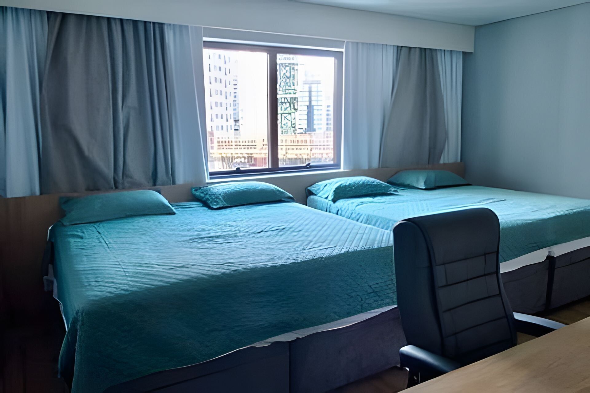 1 soverom, strykejern/-brett og internettilgang