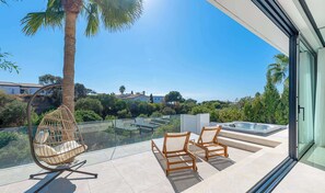 Terrace/patio - Luxury Villa Seaviews 300m Beach Distance (El Faro)