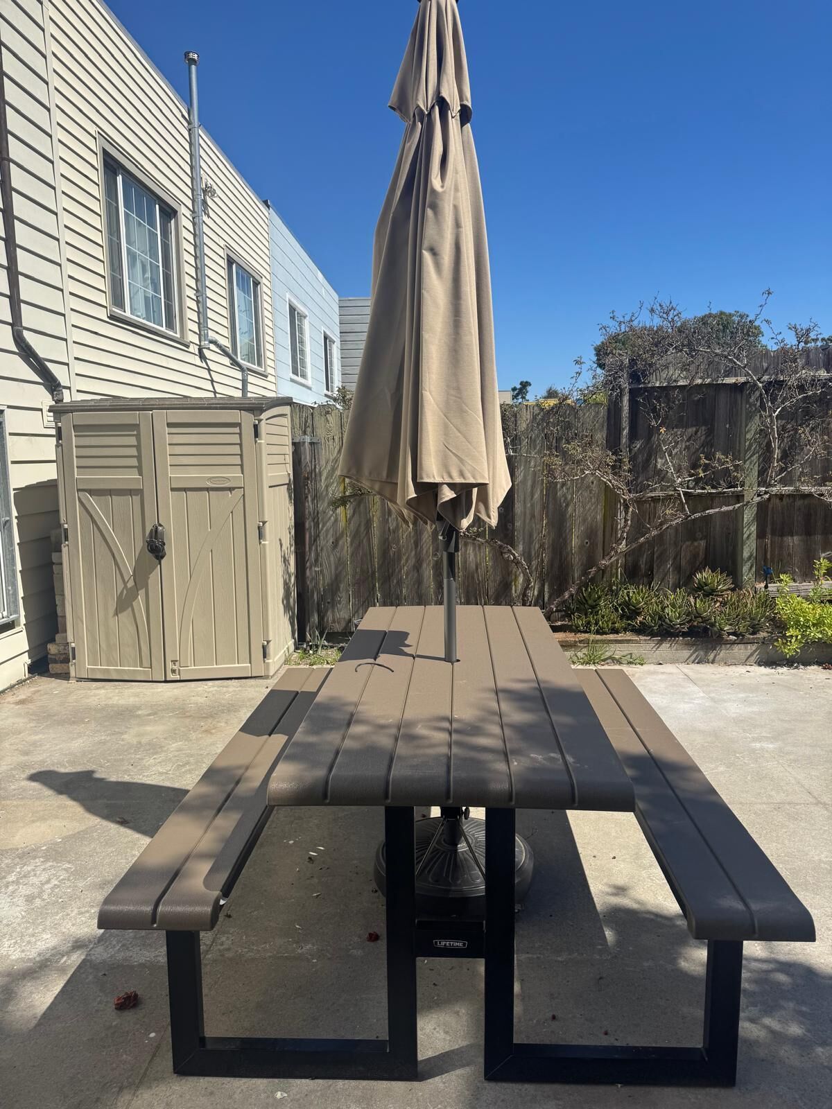 Restauration en plein air