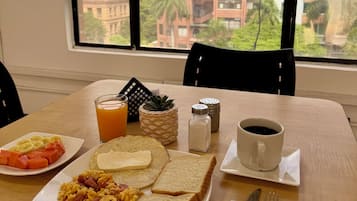 Uitzicht vanuit accommodatie