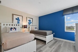9 bedrooms, iron/ironing board, travel crib, WiFi