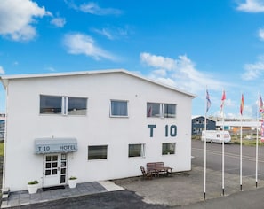 Fachada de la propiedad