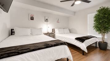 8 bedrooms, iron/ironing board, free WiFi, bed sheets