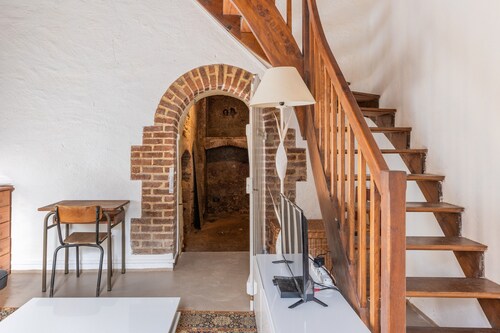 Casa de vacaciones «La Maison Blanche» con terraza privada y Wi-Fi