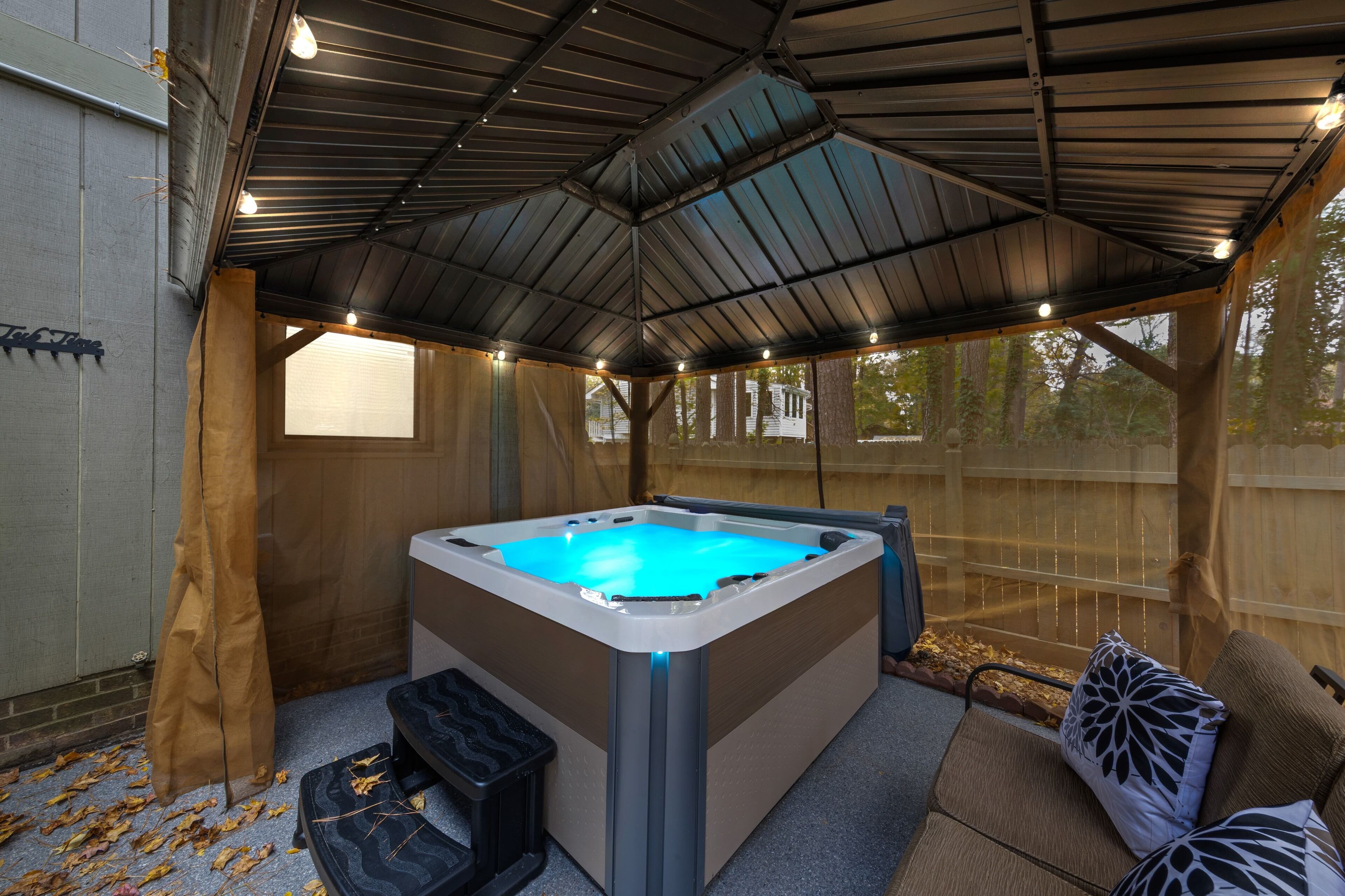 Bañera de hidromasaje interior