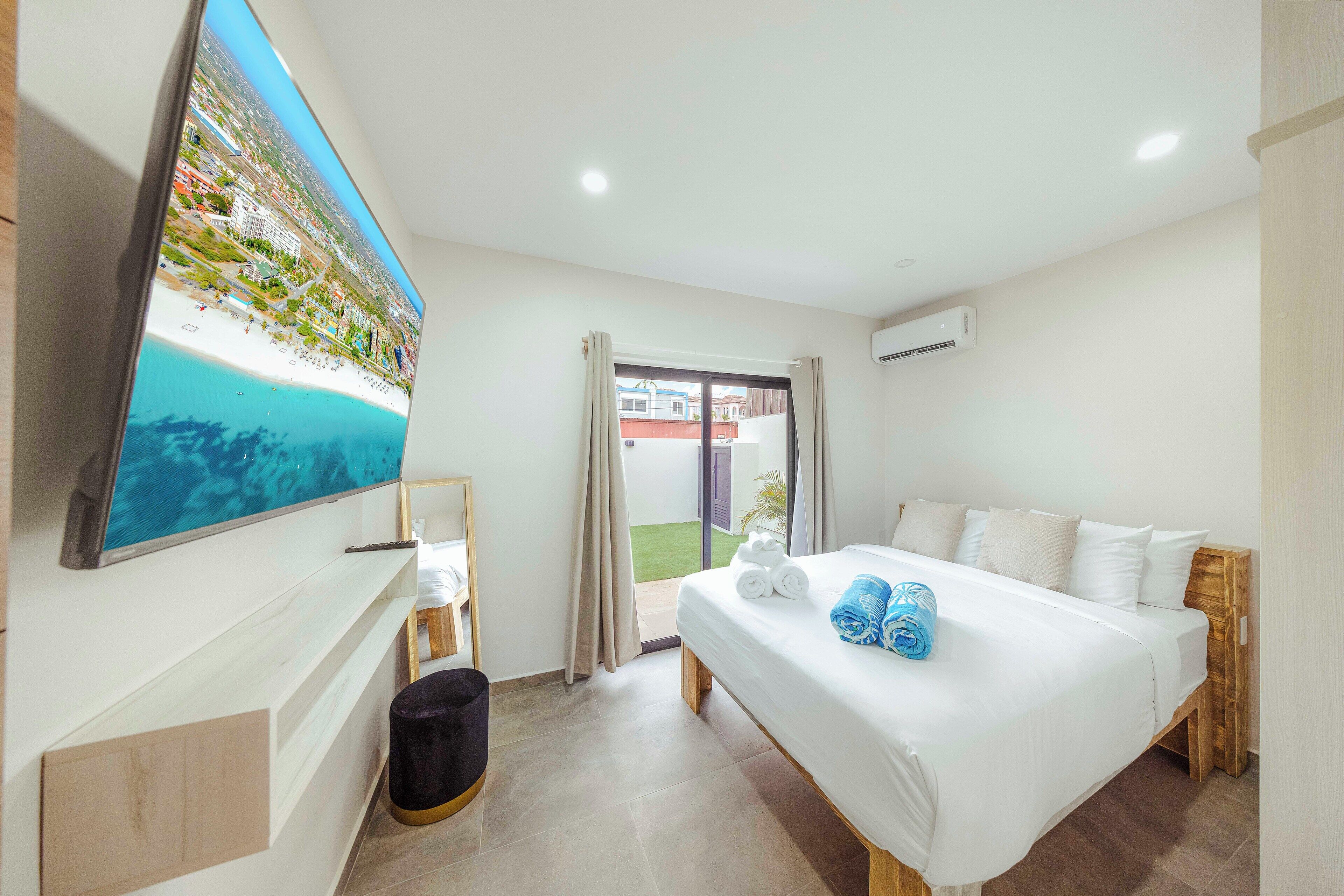 2 habitaciones, tabla de planchar con plancha y wifi gratis 