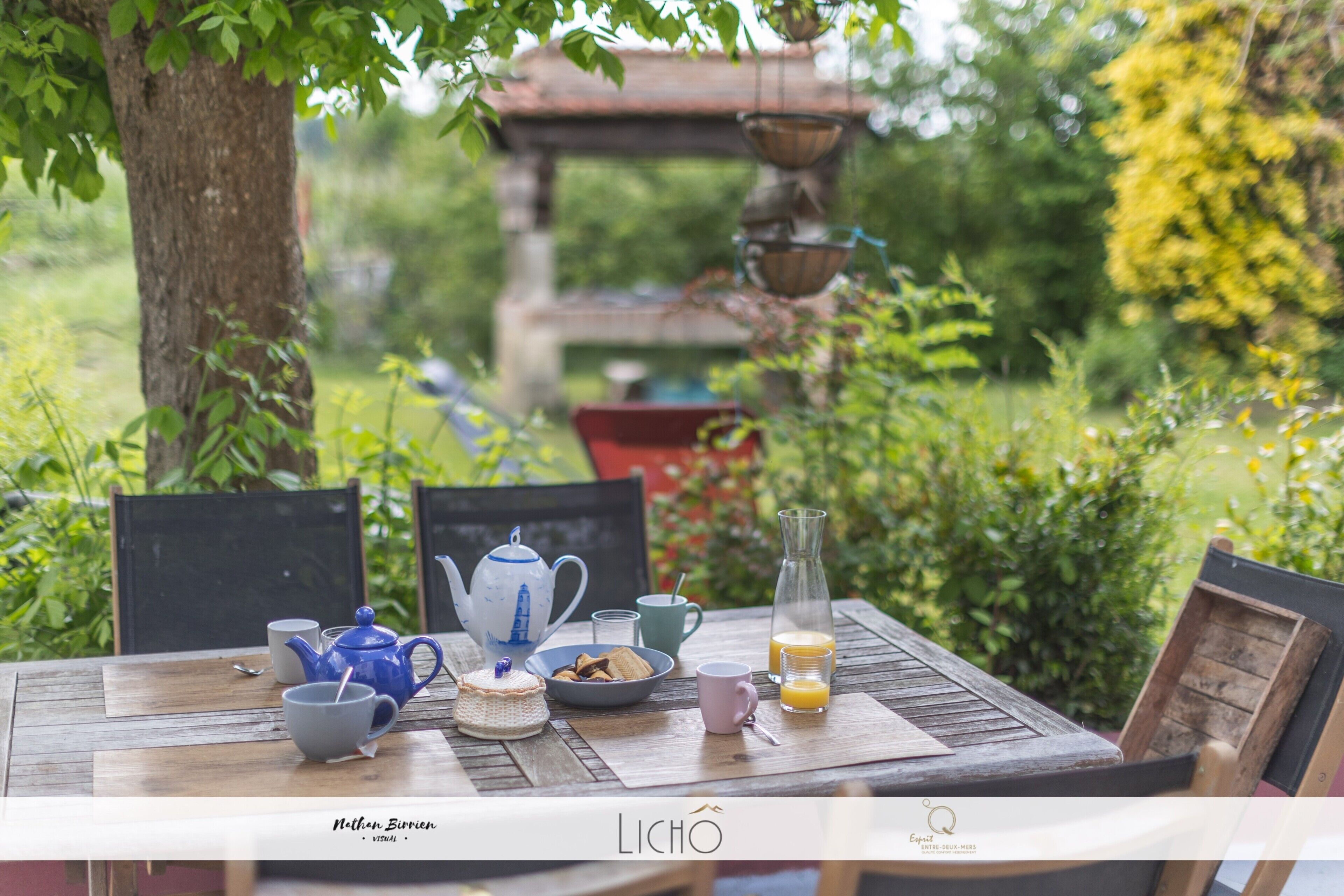 Udendørs spisemuligheder