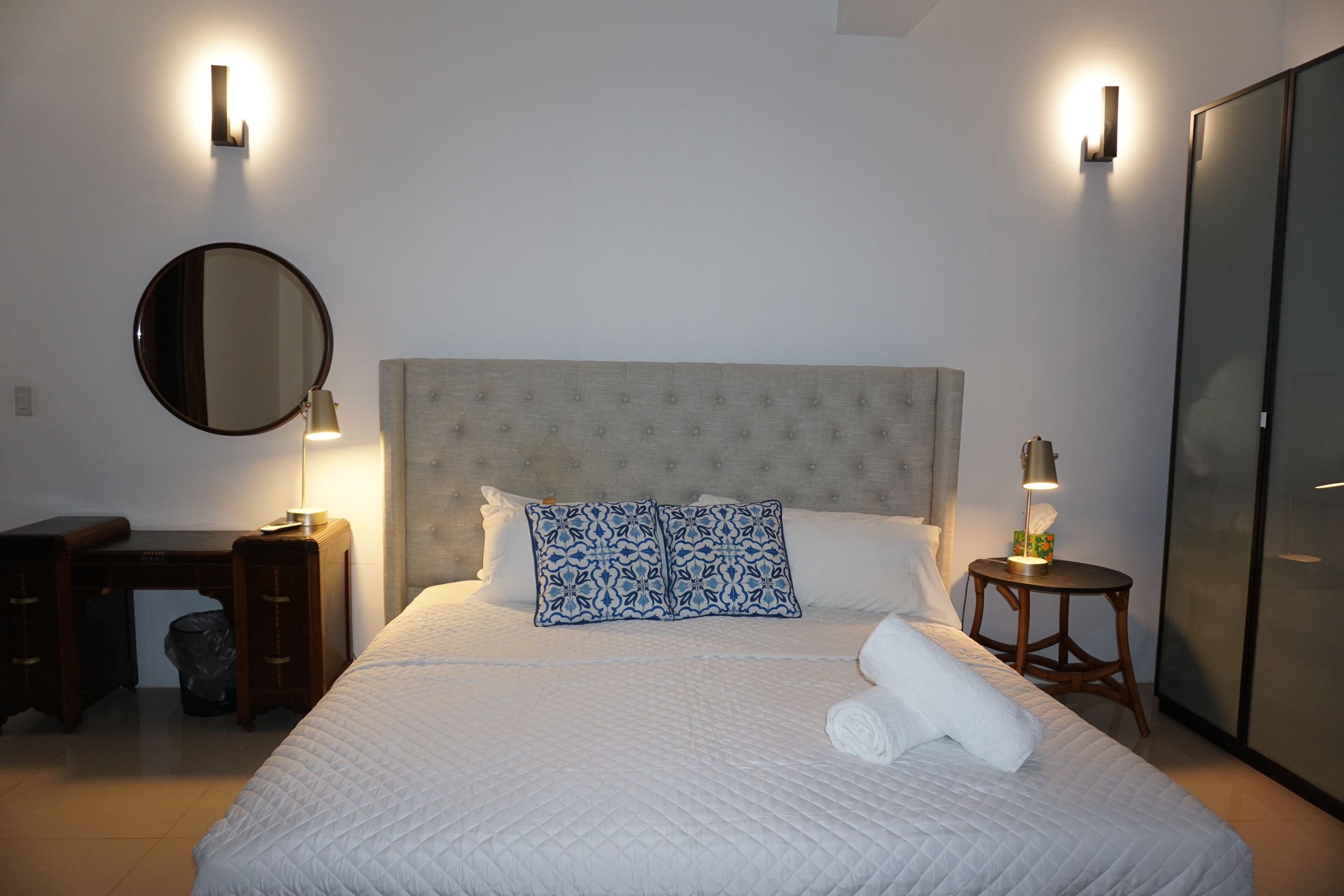 Wifi gratis y ropa de cama 