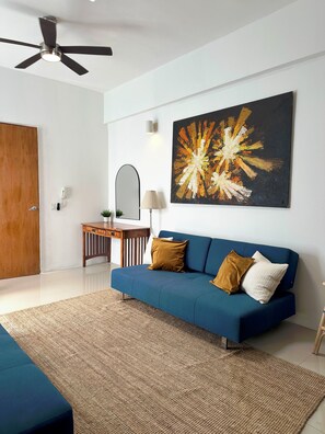 Apartamento City | Zona de estar
