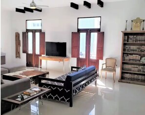 Comfort-Apartment, Küche | Wohnbereich