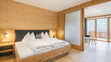 Classic-Suite, Balkon, Bergblick