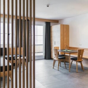 Classic Apartment, Balcony, Mountain View | In-room safe, desk, laptop workspace, blackout drapes