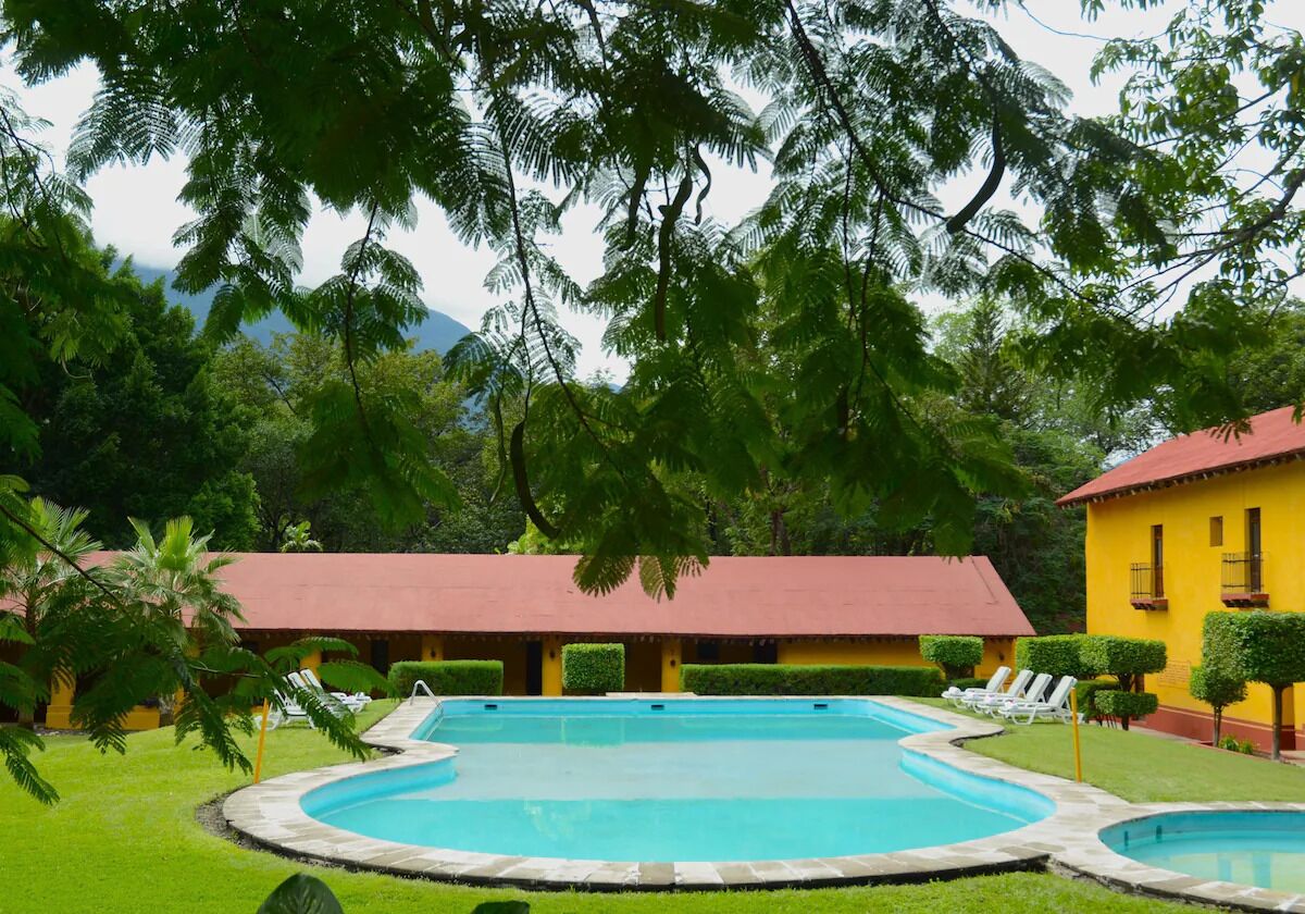 Alberca al aire libre 