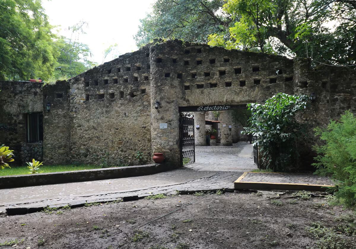 Fachada de la propiedad