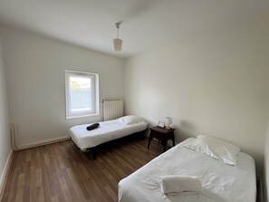 3 habitaciones, wifi y ropa de cama