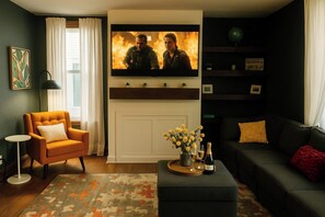 تلفزيون، مدفأة