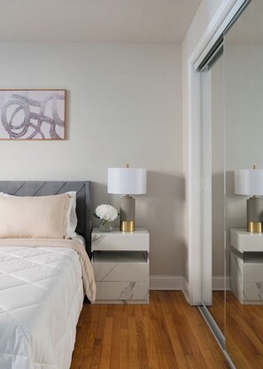 2 dormitorios, tabla de planchar con plancha, wifi y ropa de cama