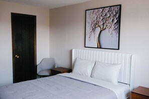 1 makuuhuone, silitysrauta/-lauta, vauvan matkasänky, Wi-Fi