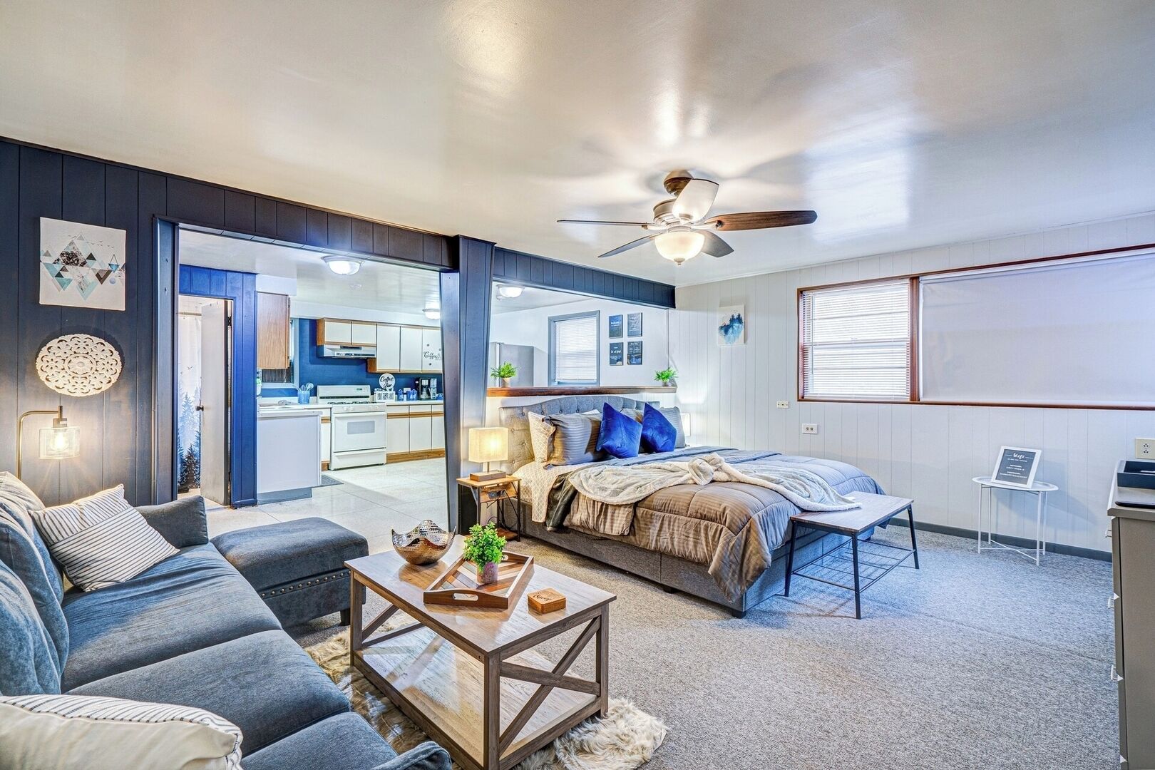 1 bedroom, iron/ironing board, travel cot, WiFi