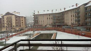 Eenvoudig appartement | Terras