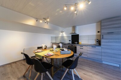 Gite Le Clocher. Complete apartment overlooking the countryside.