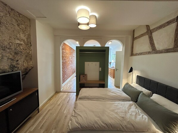 1 Schlafzimmer, Internetzugang, Bettwäsche