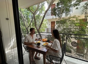 Terrace/patio - Jungle  Studio Balcony & Hammock S19 (Tulum)