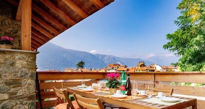 Green Chalet - wonderfull terrace with Jacuzzi and SPA few steps from lake and best trekking