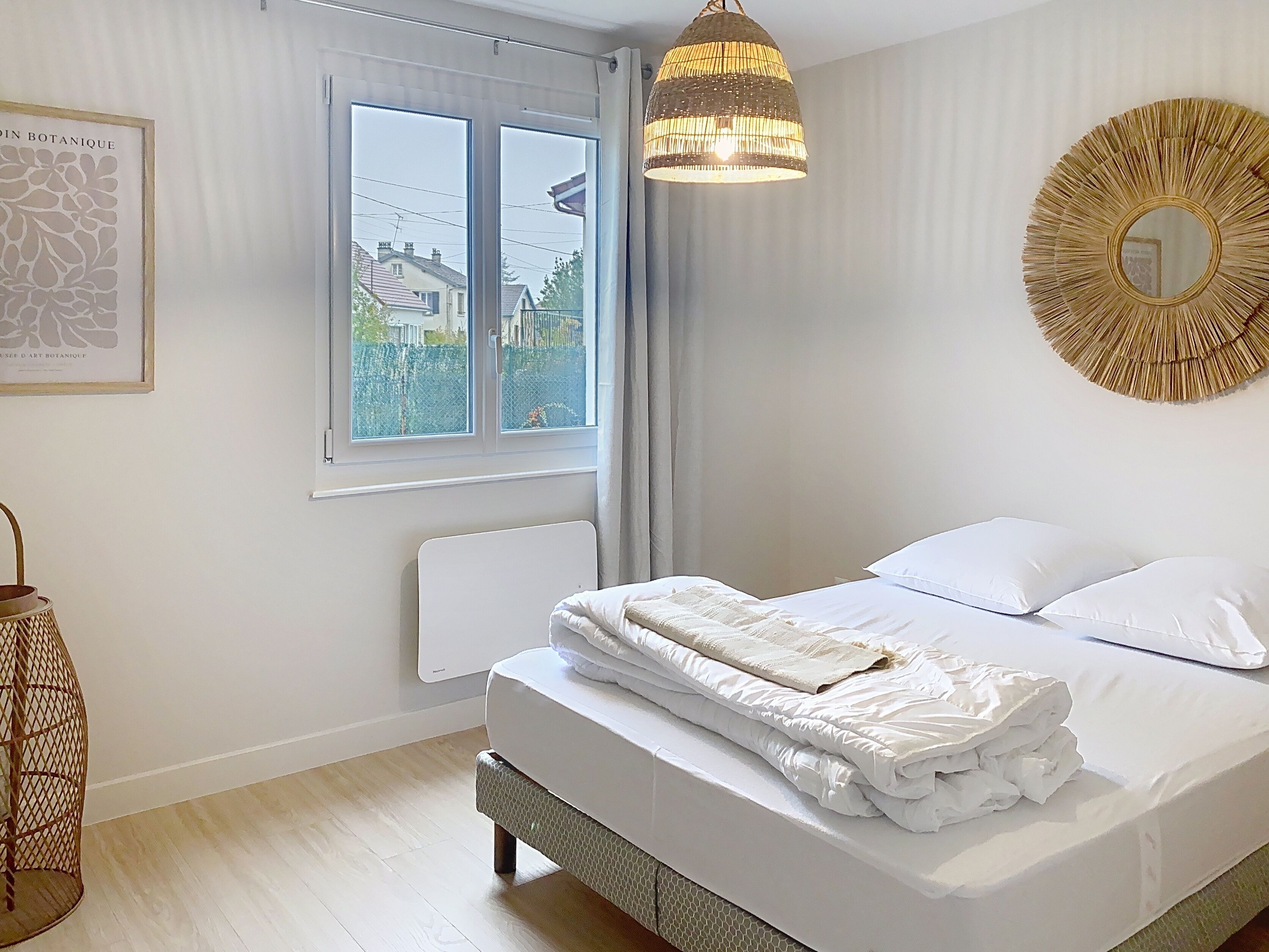 2 chambres, accès Internet, draps fournis