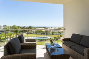 Apartment, 1 Bedroom, Balcony, Garden View | Balcony - Snazzy Varandas do Castelo One Bedroom Apartment With Sea View Sleeps 2persons (Albufeira)