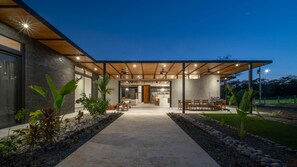 Terrace/patio - New Luxury privacy Villa, large pool Playa Grande. (Cabo Velas)