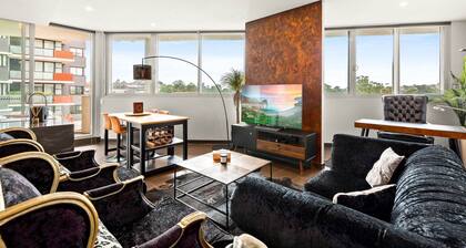 Elegante apartamento de 1 dormitorio junto a Riverside Park y comodidades