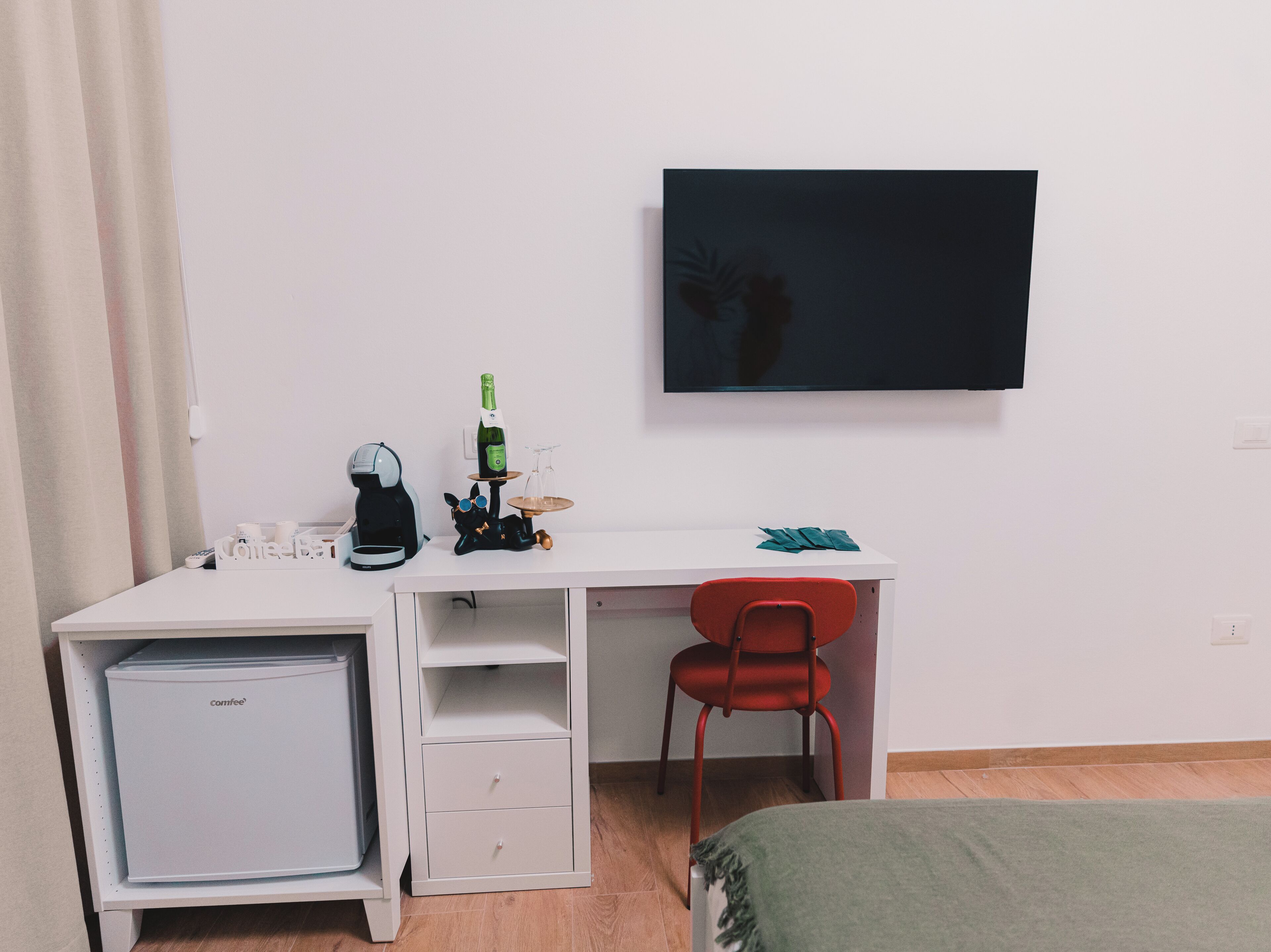 Habitación doble clásica | Ropa de cama de alta calidad, edredón y camas con efecto memoria 