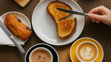 Free daily full breakfast