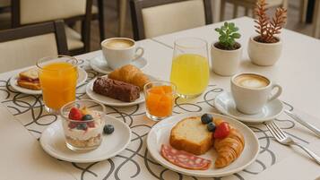 Free daily full breakfast