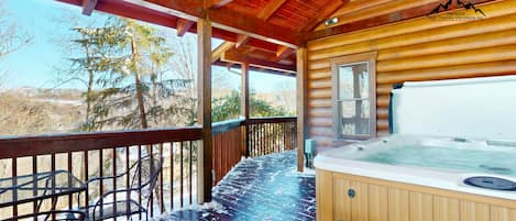 Bain à remous extérieur