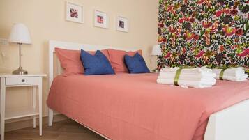 1 chambre, fer et planche Ă repasser, Wi-Fi, draps fournis