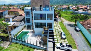 Fassade der Unterkunft