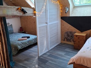 3 makuuhuonetta, vuodevaatteet