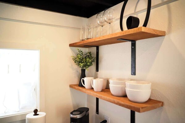 Interior - Historic Downtown Caldwell Tiny Home - 1 mi UCA (Conway)