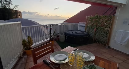 Duplex Mariposa - Sea/Soufrière view, Spa