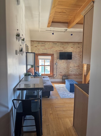 Smart TV. Studio loft Grand Traverse Commons