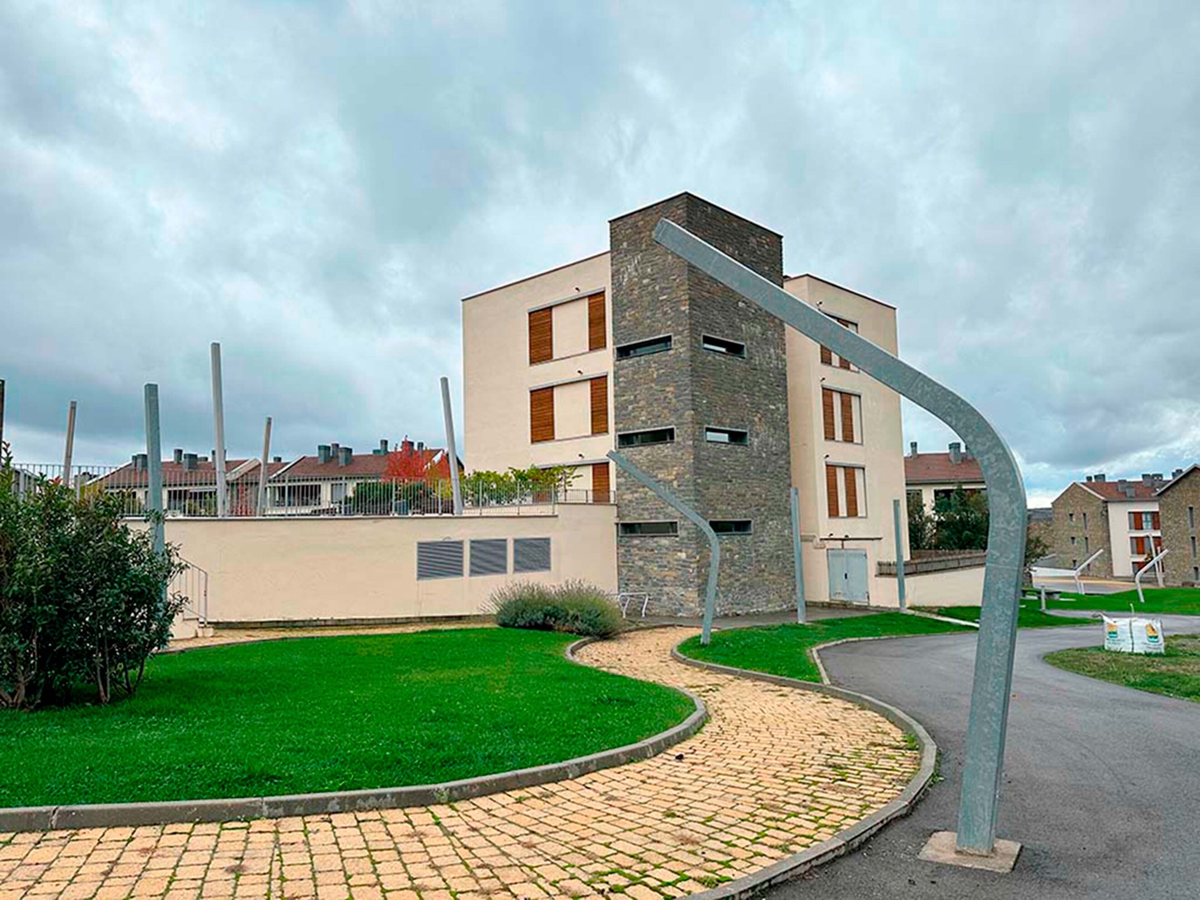 Façade de l’hébergement